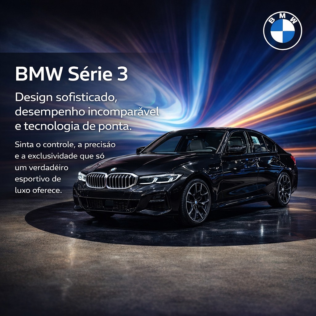 BMW Série 3 - Exemplo de Capa Profissional